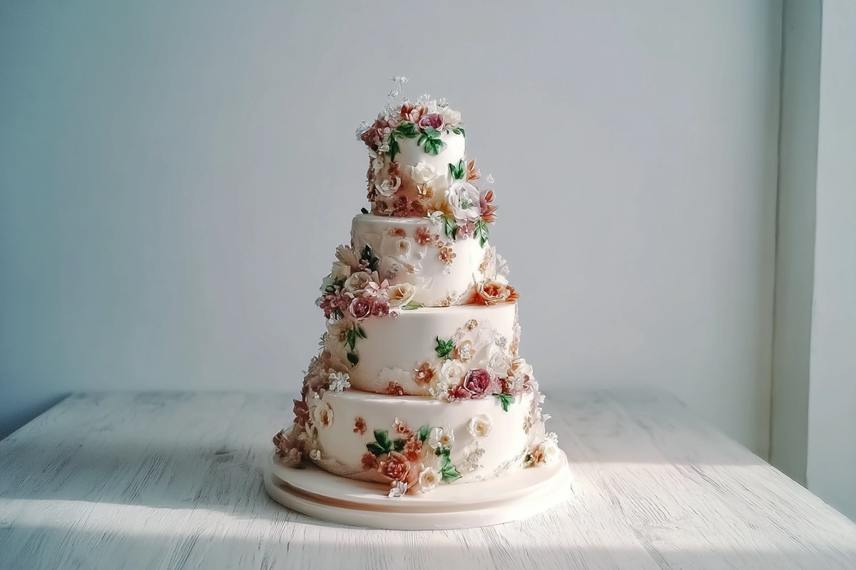 Nude Cake ou Gâteau de Mariage Tout Nu