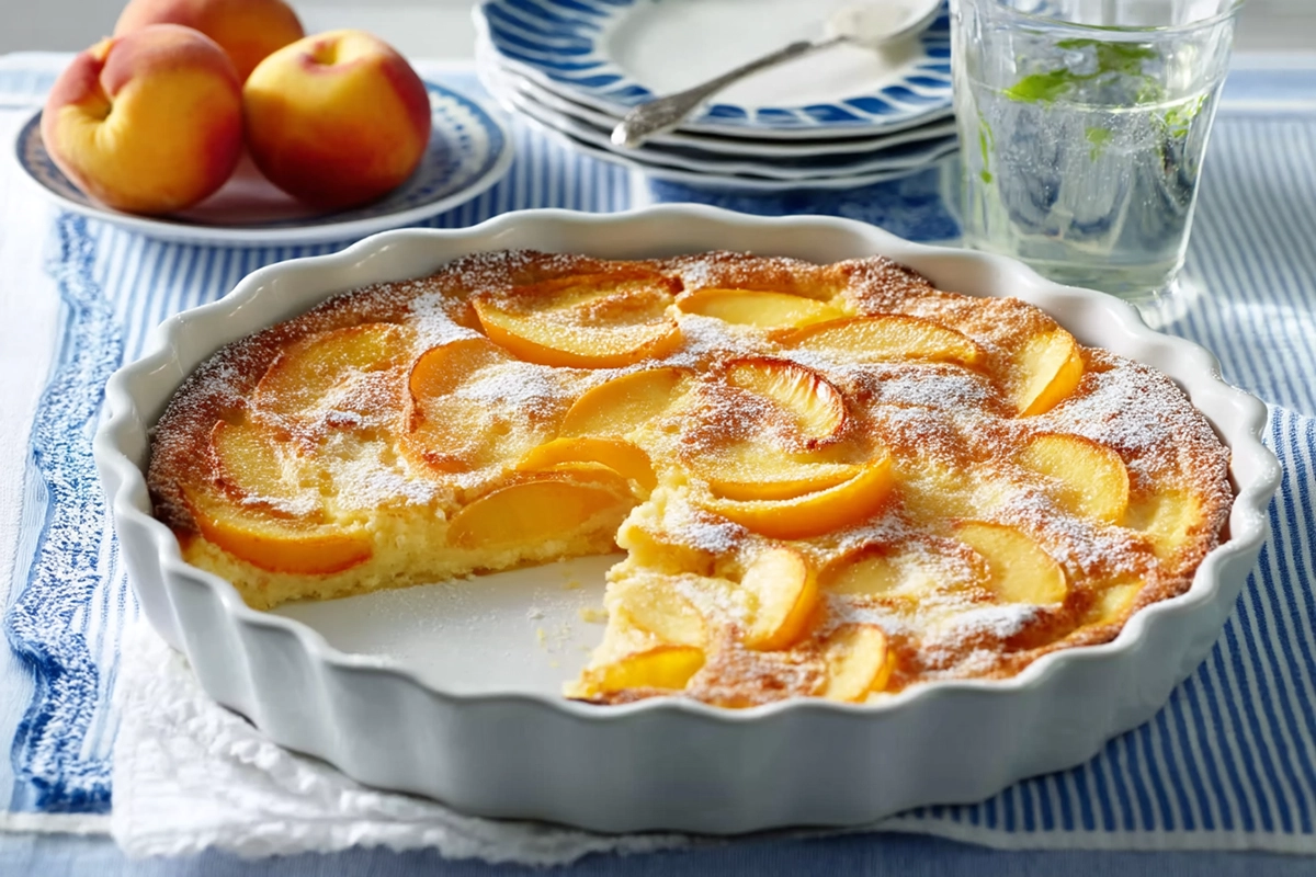 Clafoutis Nectarine 3 Clafoutis Nectarine