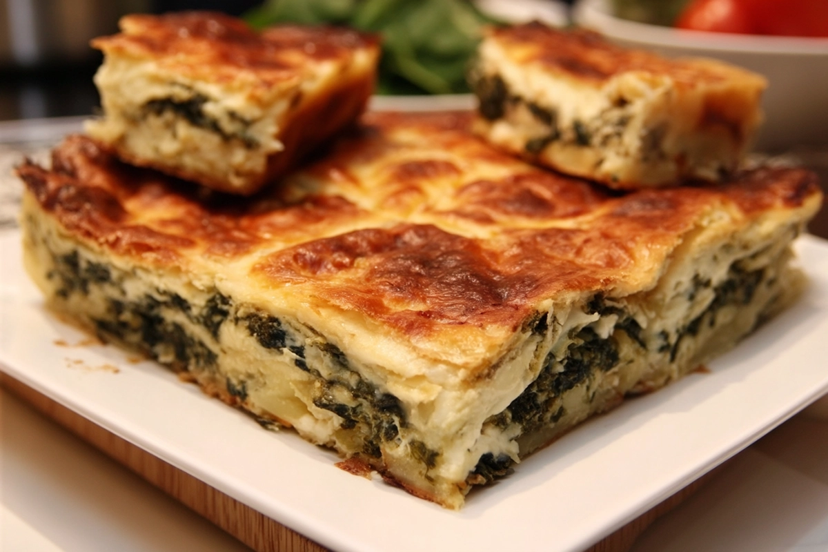 Lasagnes Chèvre Épinards
