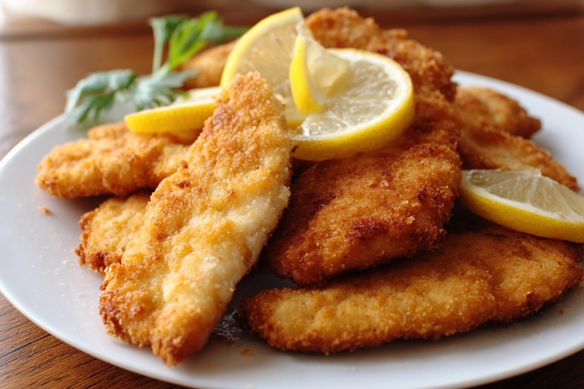 escalope milanaise cuisson poêle