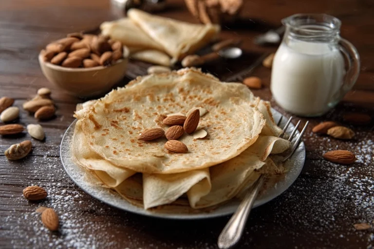 Crêpes au Lait d'Amandes