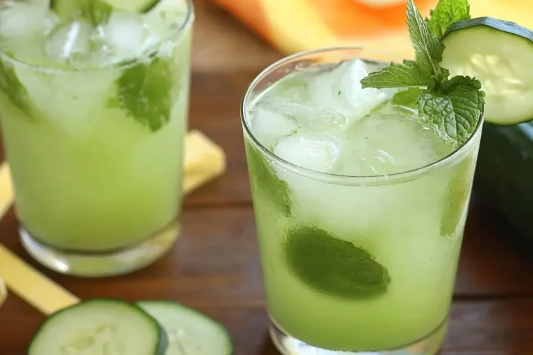 Mojito au Concombre, Cocktail Sans Alcool