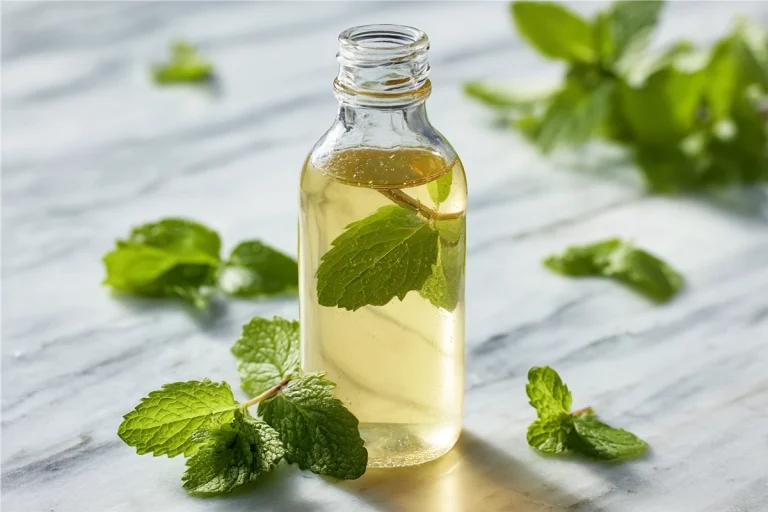 Sirop de Menthe Fait Maison