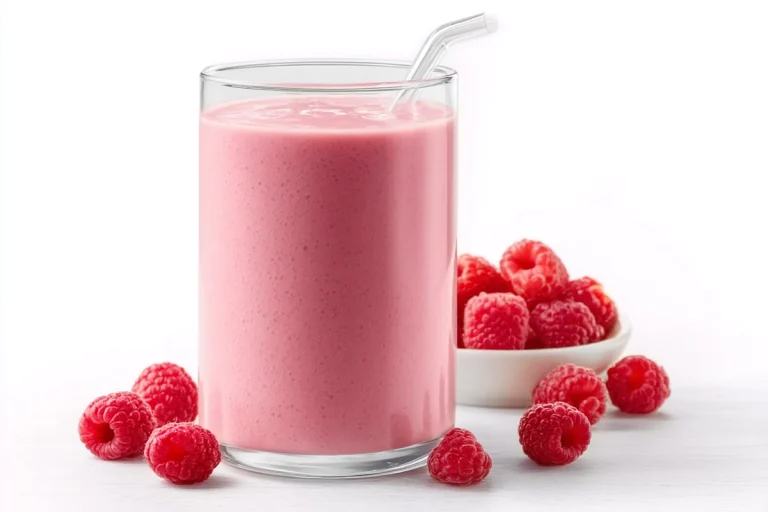 Smoothie aux Fraises et Cerise