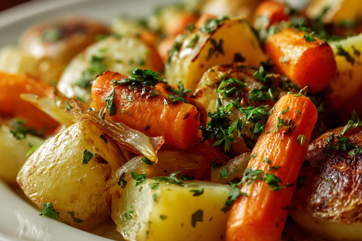recette pomme de terre carotte oignon