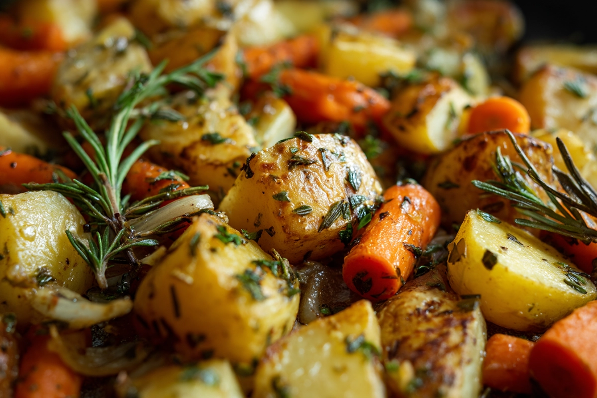 recette pomme de terre carotte oignon