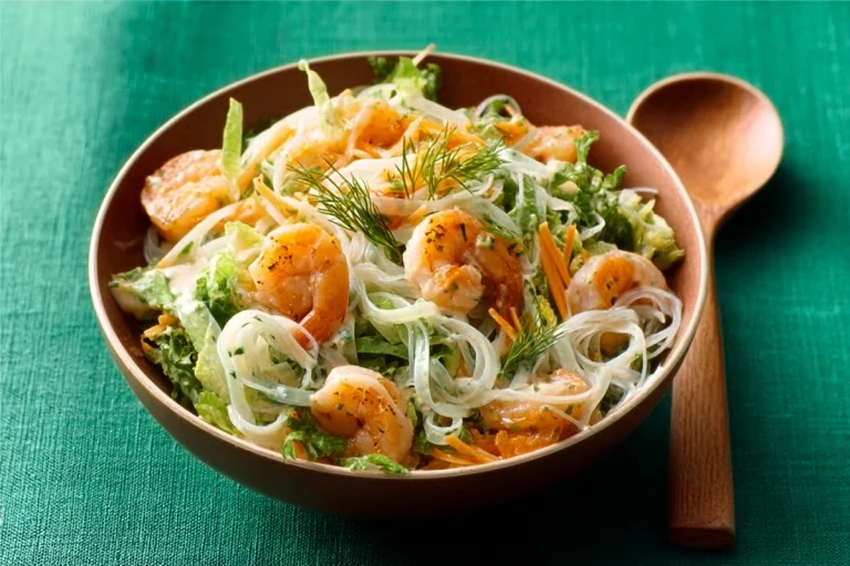 salade aux crevettes thai