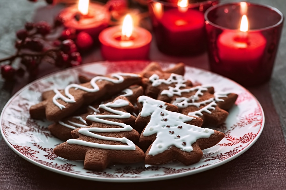 Biscuits de Noël au chocolat