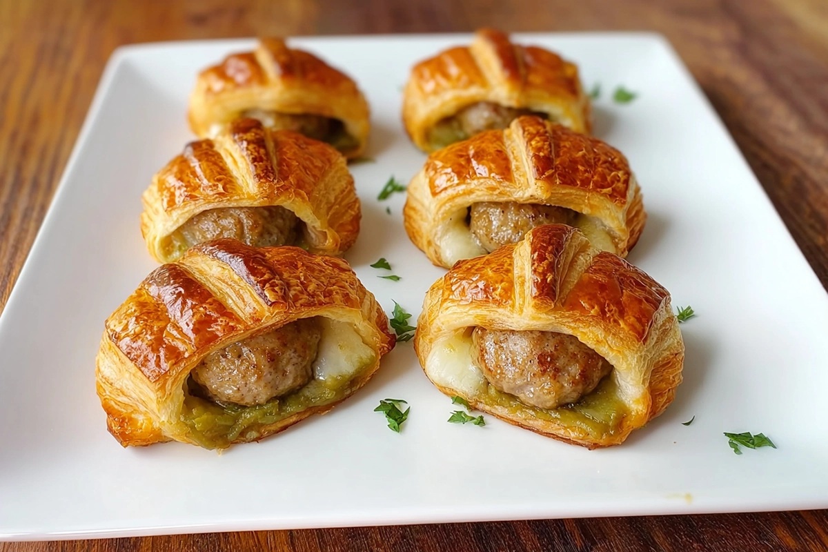 Feuilletés aux Saint Jacques et Poireaux