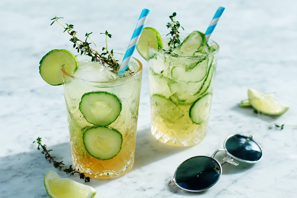 Mojito au Concombre, Cocktail sans Alcoo