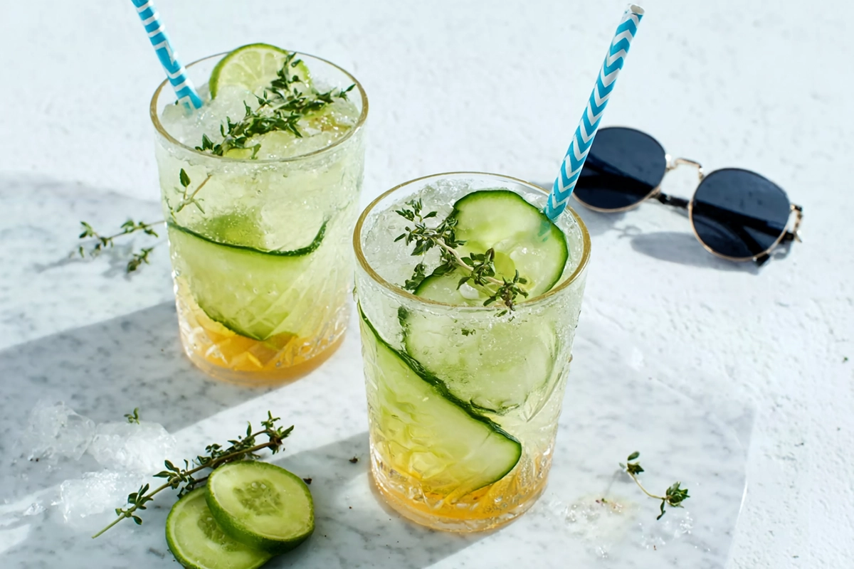 Mojito au Concombre, Cocktail sans Alcool