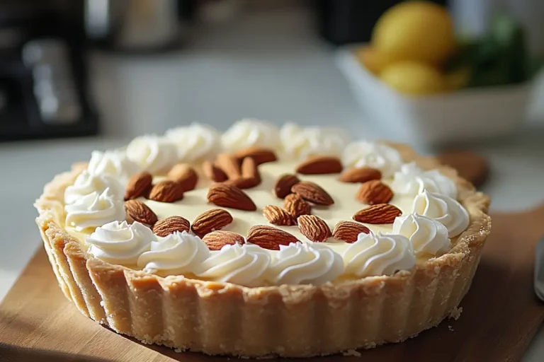 Tarte aux quetsches et à la crème d’amande