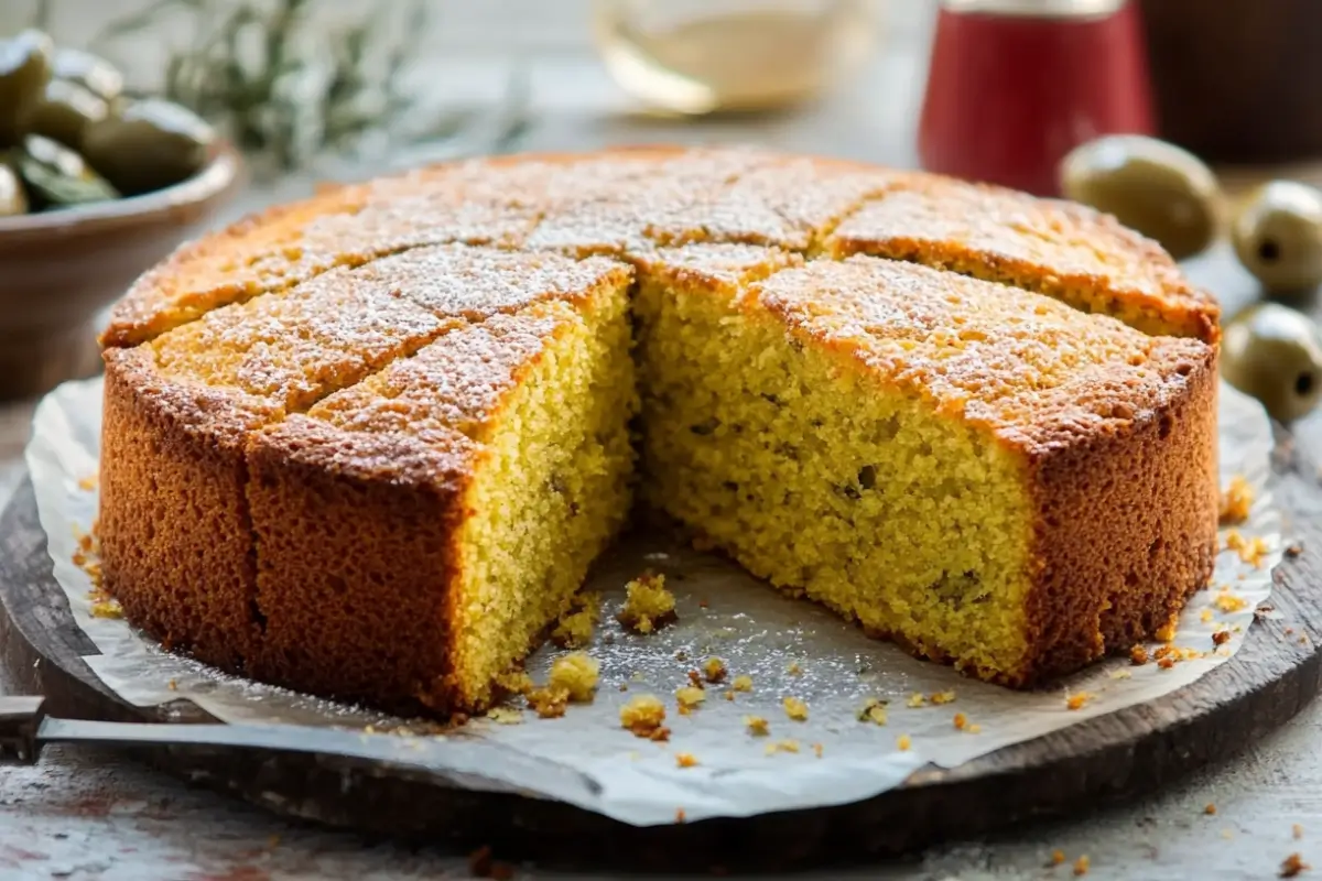Cake aux olives