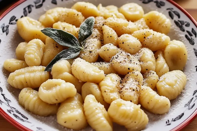 Gnocchis de pommes de terre maison