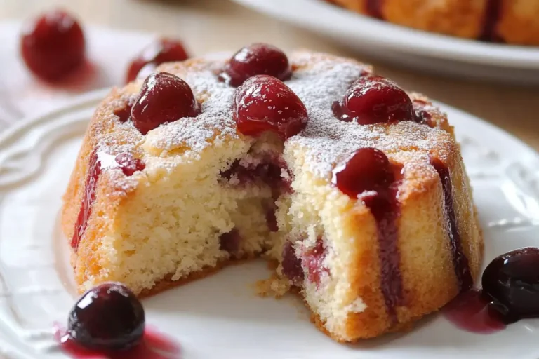 Moelleux aux cerises
