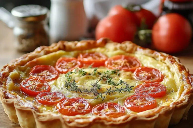 Tarte à la tomate