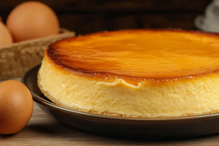 flan aux œufs