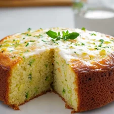 Cake aux courgettes et à la tomme