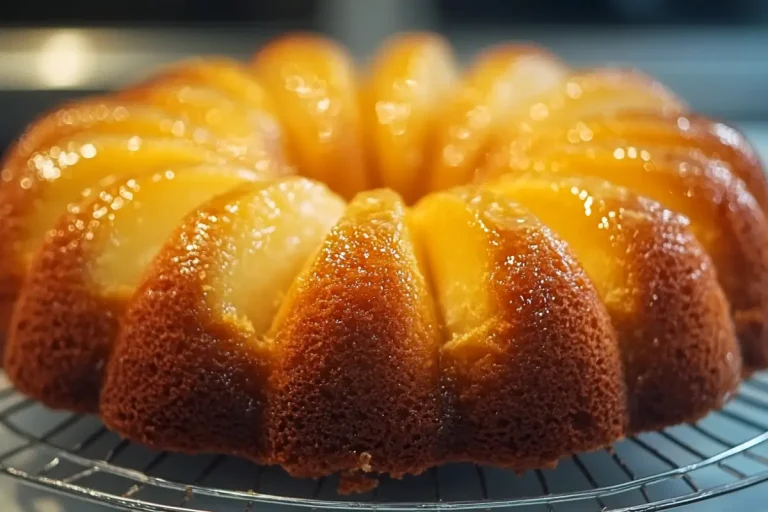 Soft pear cake