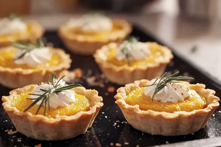 Butternut tartlets