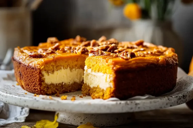 Cake au comté et potimarron rôti