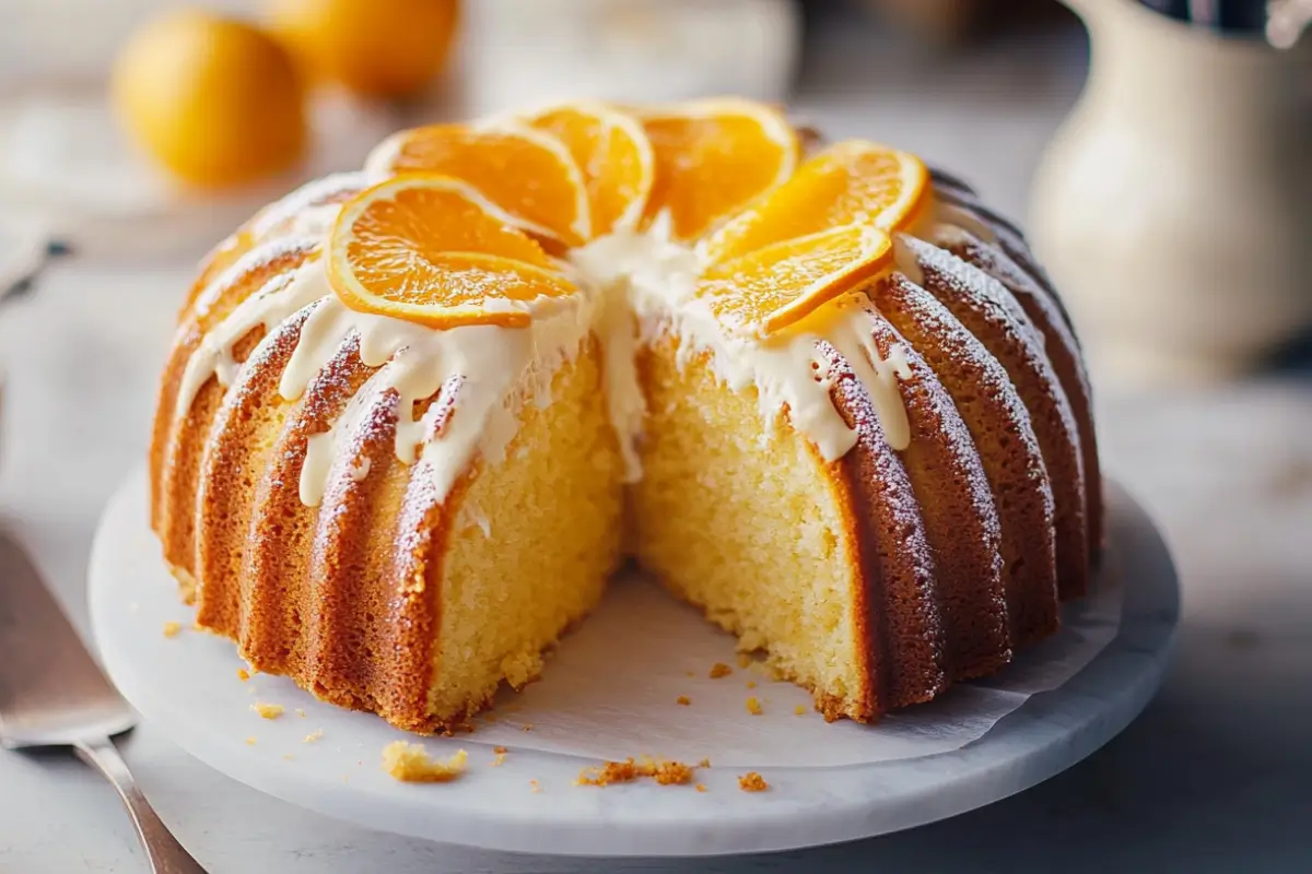 Cake à l'orange