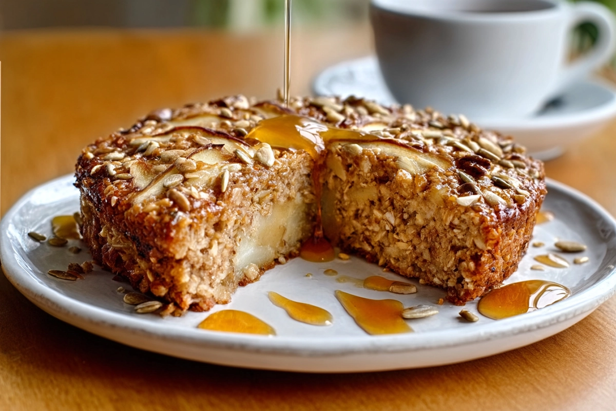 Gâteau Diététique aux Flocons d'Avoine