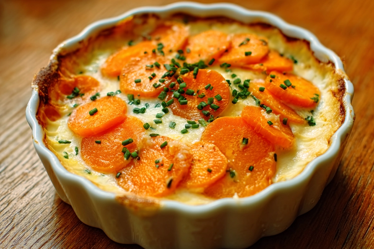 Gratin de Carottes Lége