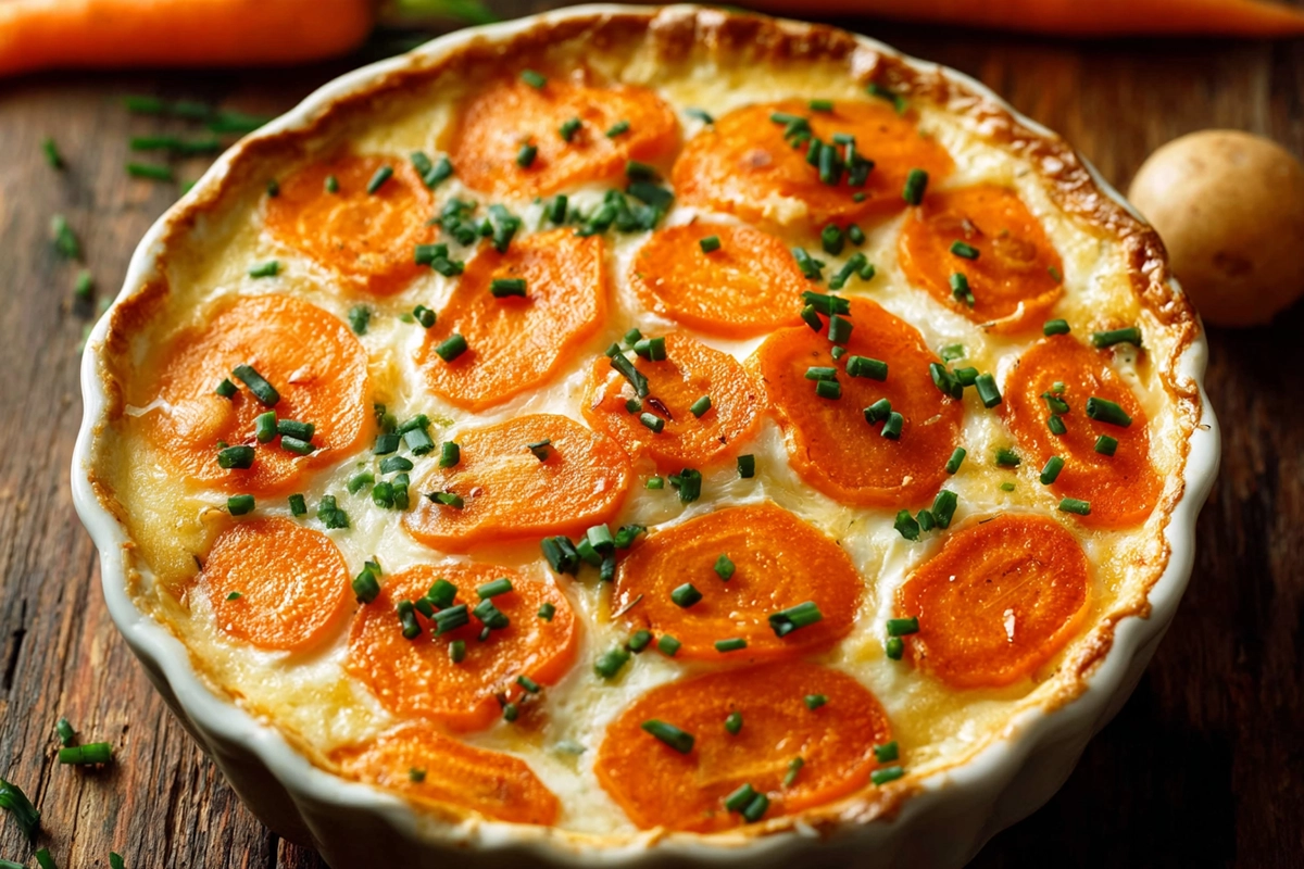 Gratin de Carottes Lége