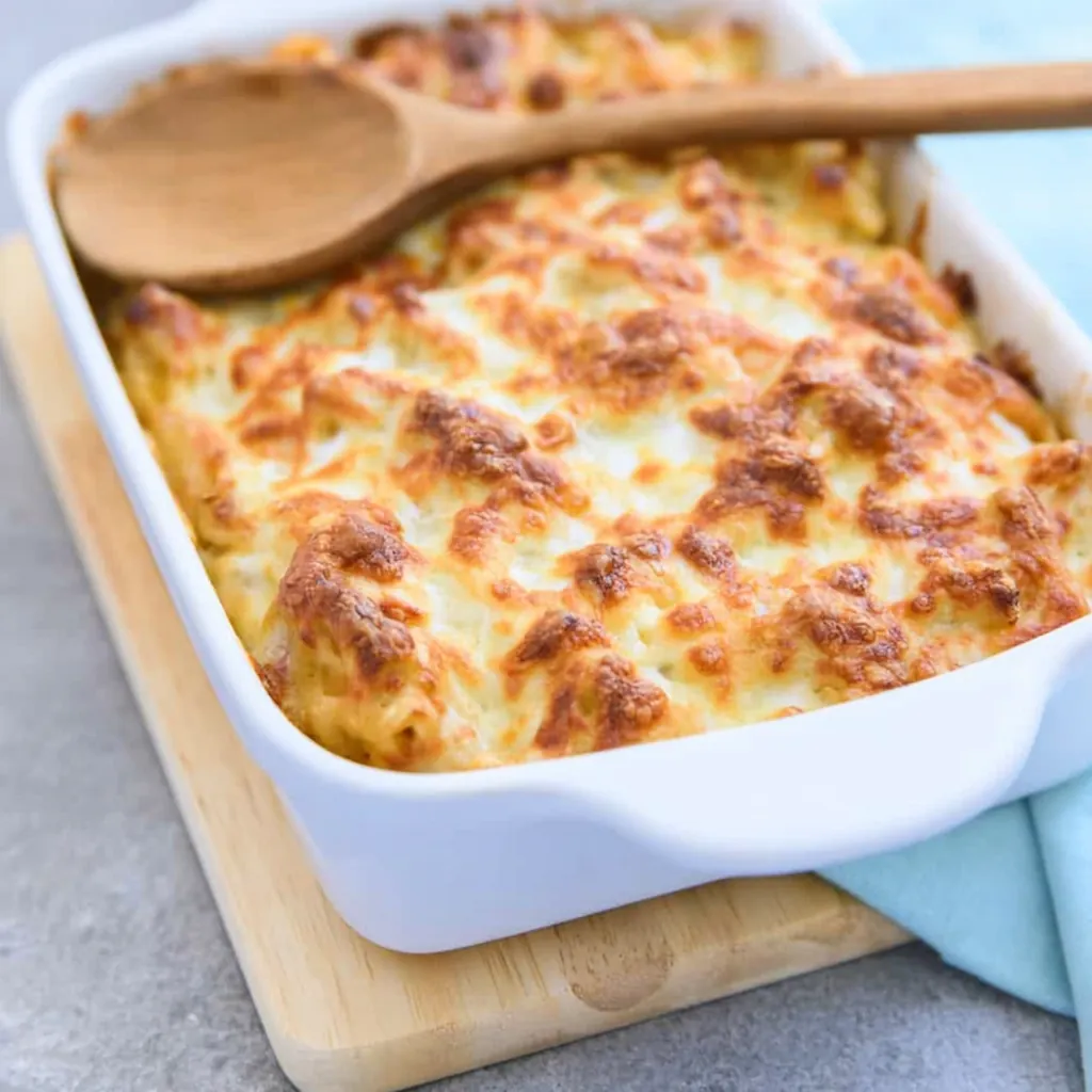 Gratin de pâtes savoureu