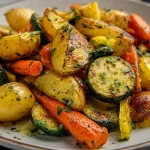 Légumes Rôtis à l'Ail et aux Herbes
