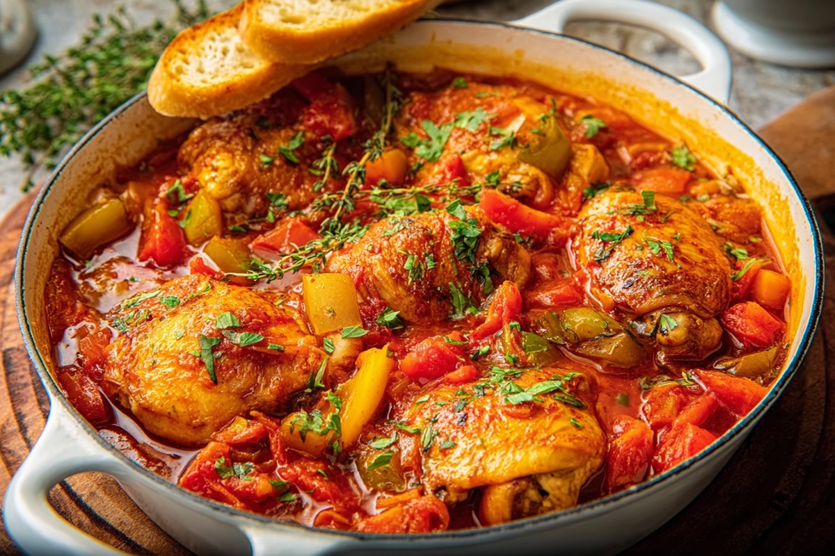 Mijoté de Poulet aux Légumes
