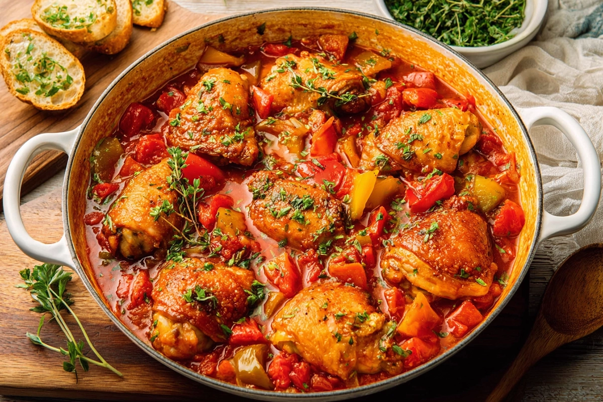 Mijoté de Poulet aux Légumes
