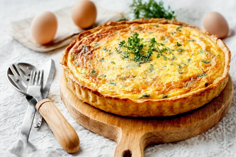 Quiche sans Pâte au Fromage