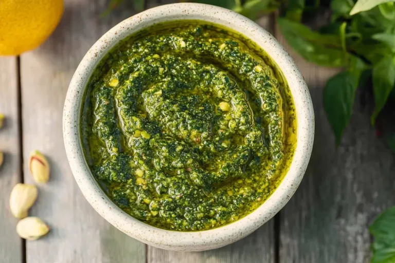 pesto de pistaches