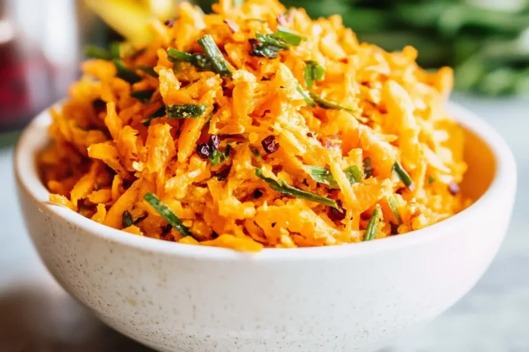 Carottes râpées au citron et cumin