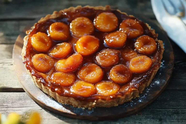 Tarte tatin aux abricots