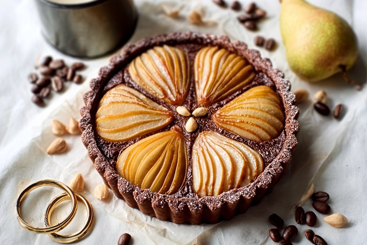 Tarte Poire Chocolat