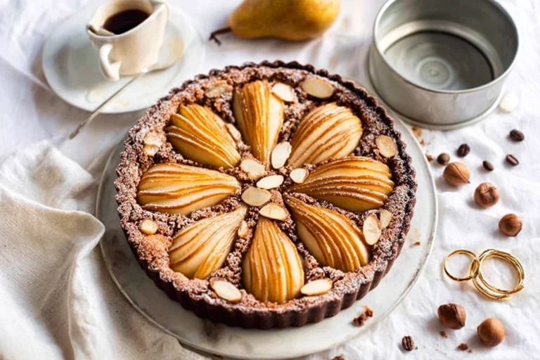 Tarte Poire Chocolat