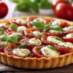 Tarte Tomate Chèvre Miel