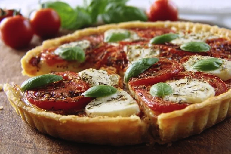 Tarte Tomate Chèvre Miel