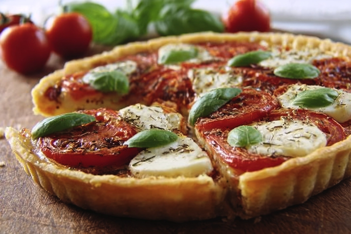 Tarte Tomate Chèvre Miel