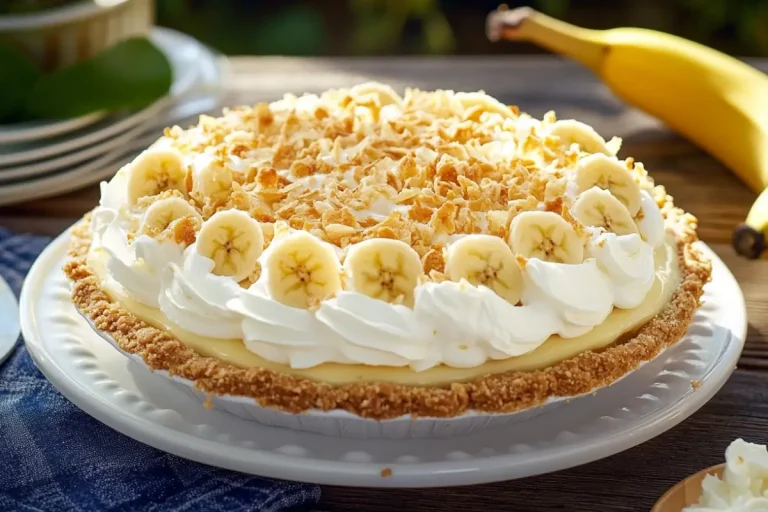 Tarte à la Crème de Banane