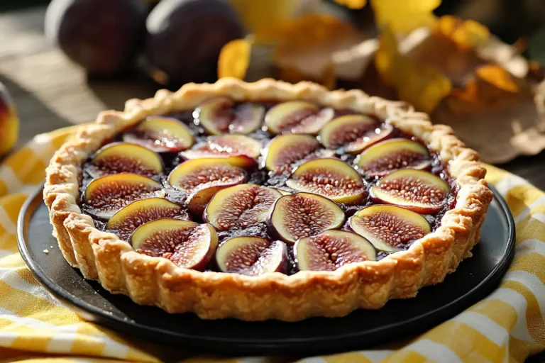 Tarte aux figues