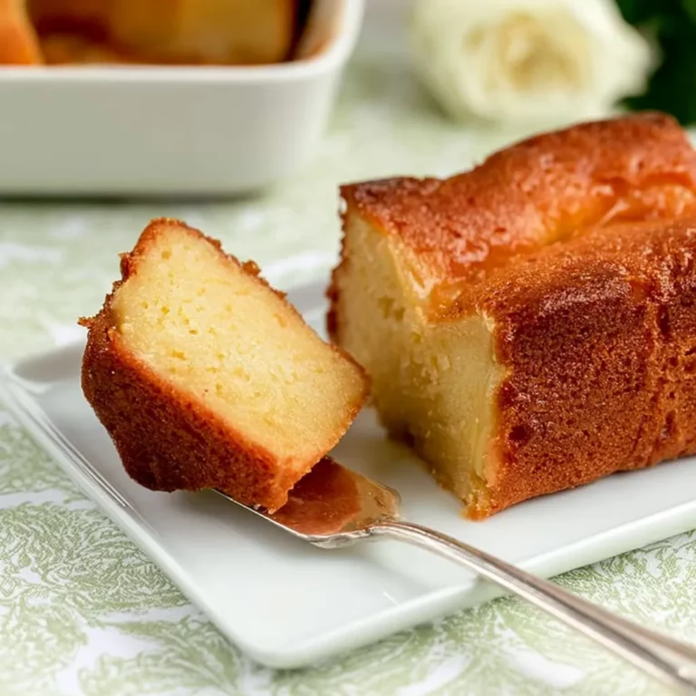 Gâteau moelleux aux poires
