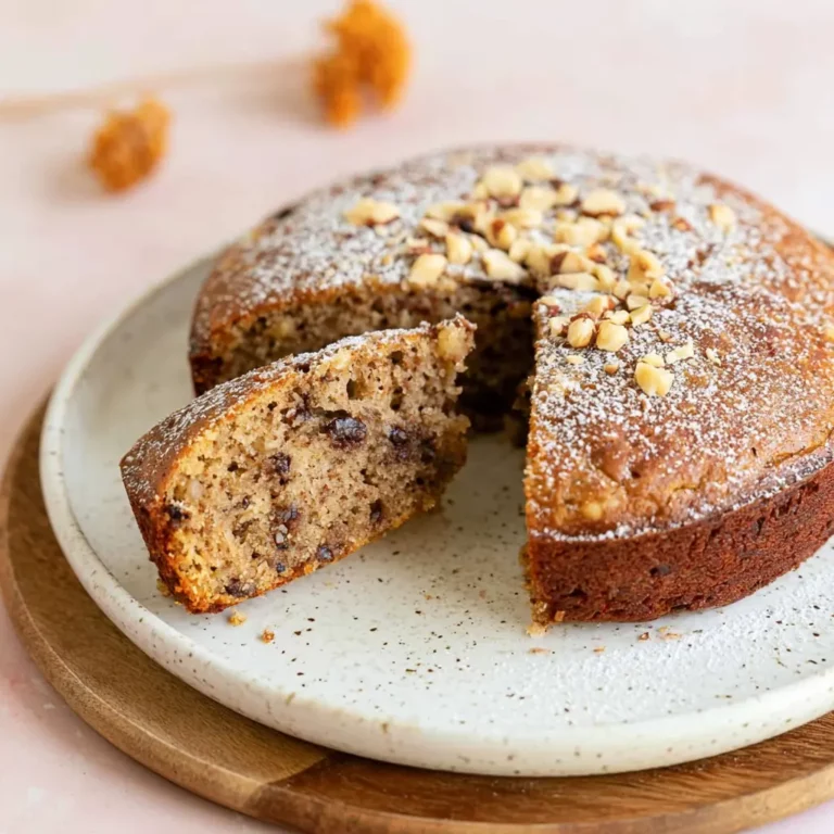 Gâteau noisettes chocolat