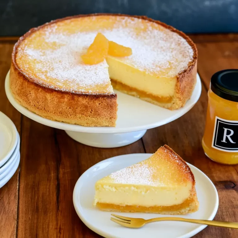 Tarte à la brousse et clémentine corse