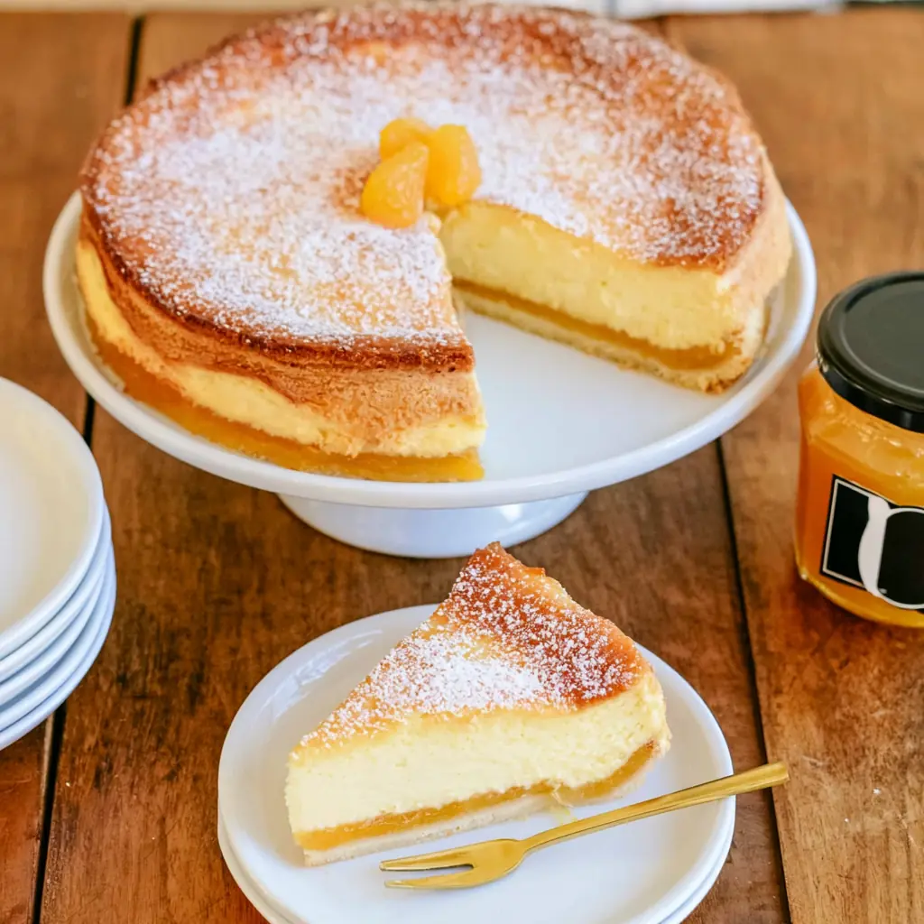 Tarte à la brousse et clémentine corse
