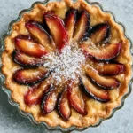 Tarte aux quetsches et à la crème d’amande