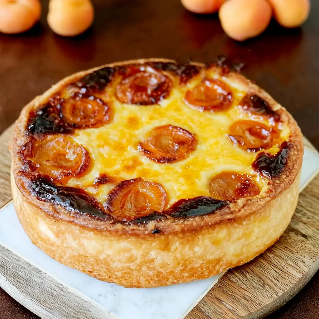 flan aux abricots - Recettes de Luxe